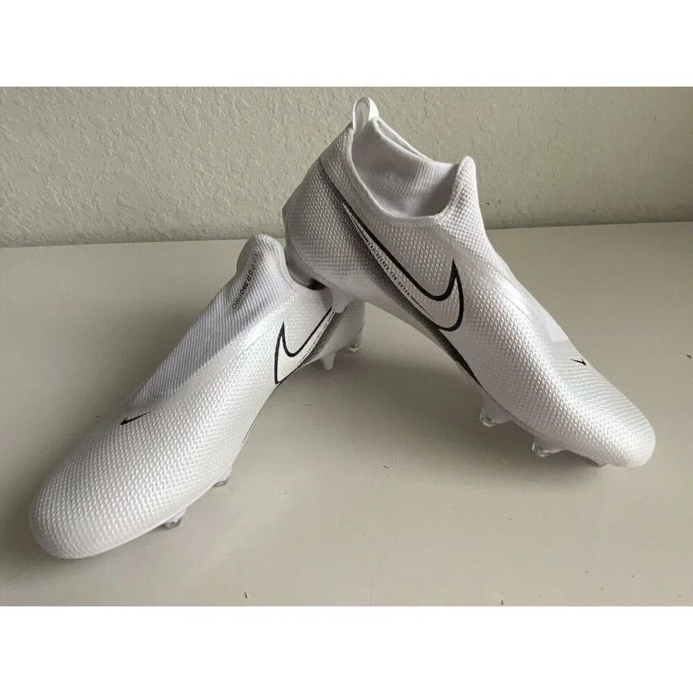 Nike Vapor Edge Pro 360 Detachable Football Cleats White DO1143-100 Sz 15 W